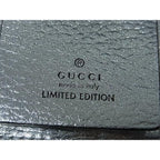 Gucci GG Marmont Supreme 6 Key Case Grey Silver Key Holder — view 4