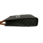 Celine Triomphe Vertical Cabas Small Leather 2-Way Shoulder Bag Black