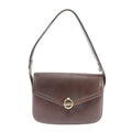 Gucci Vintage Leather 2-Way Shoulder Bag Crossbody Hand Brown
