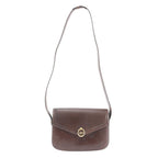 Gucci Vintage Leather 2-Way Shoulder Bag Crossbody Hand Brown — view 2