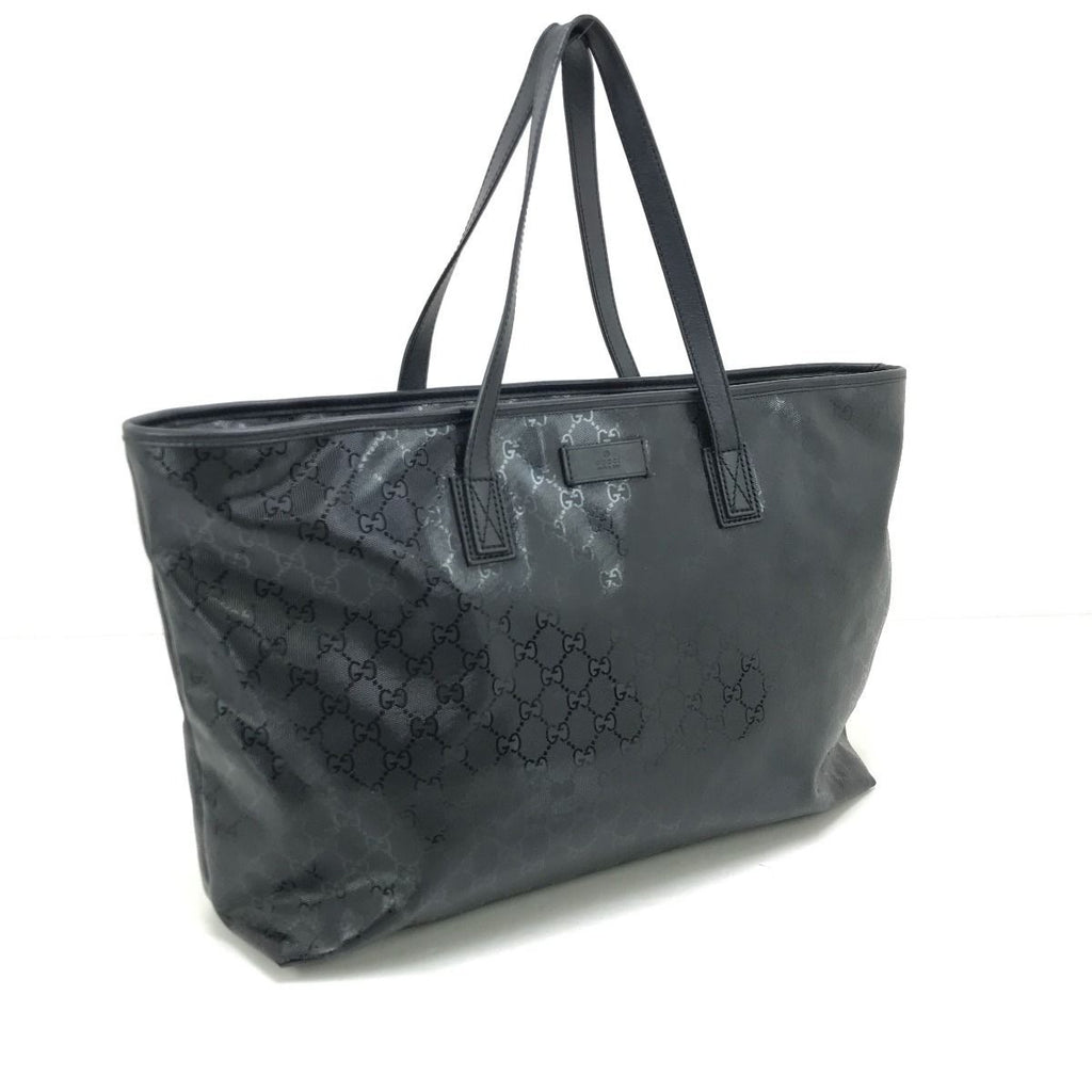 Gucci Tote Bag with Stains Inside Black