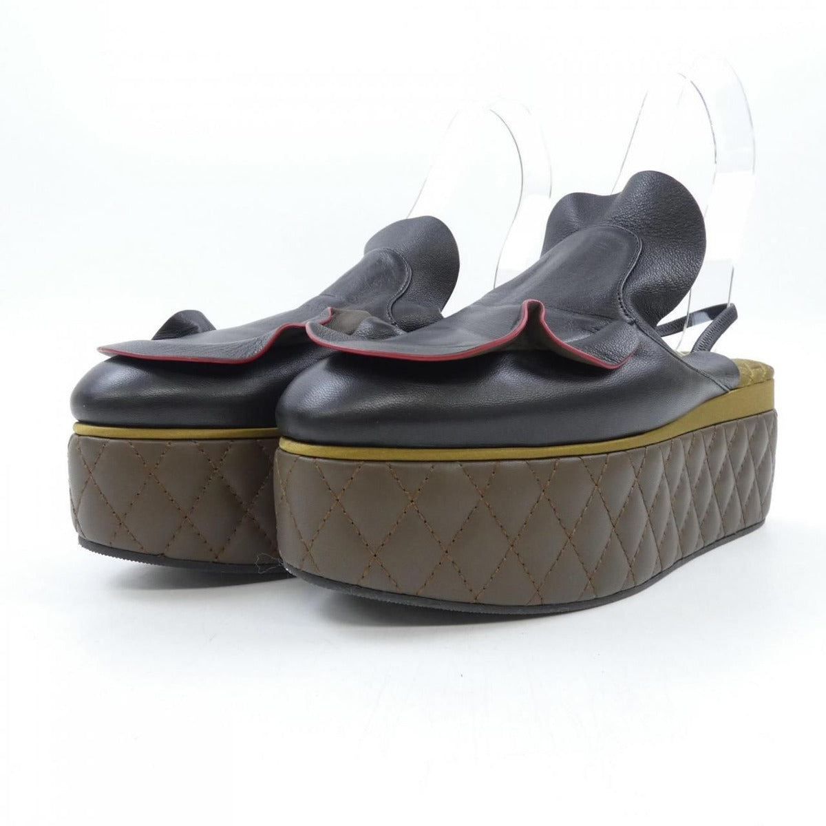 Fendi Shoes Black 39 Brown — view 3