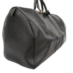Louis Vuitton Boston Bag Epi Keepall 55 Noir — view 2