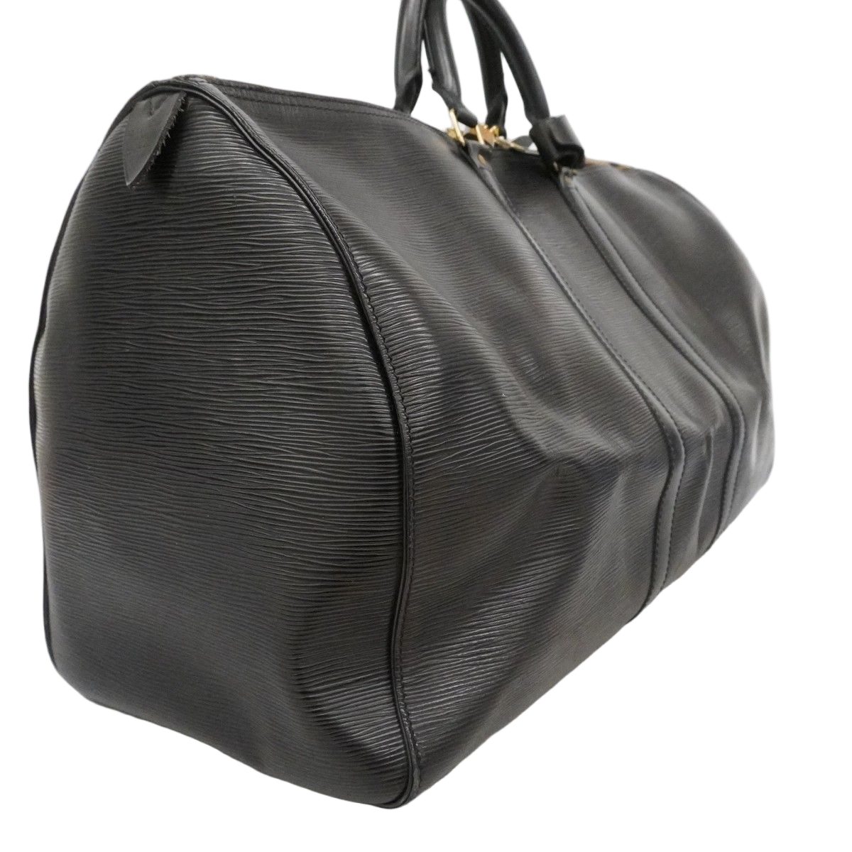 Louis Vuitton Boston Bag Epi Keepall 55 Noir — view 2