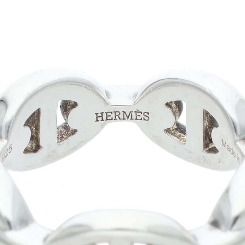 Hermes Chaine D'ancre Enchainee PM Silver Ring — view 4