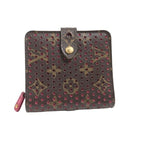 Louis Vuitton Monogram Perfo Round Zipper Bifold Wallet