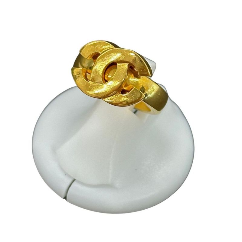 Chanel Coco Mark Camelia Ring — view 7