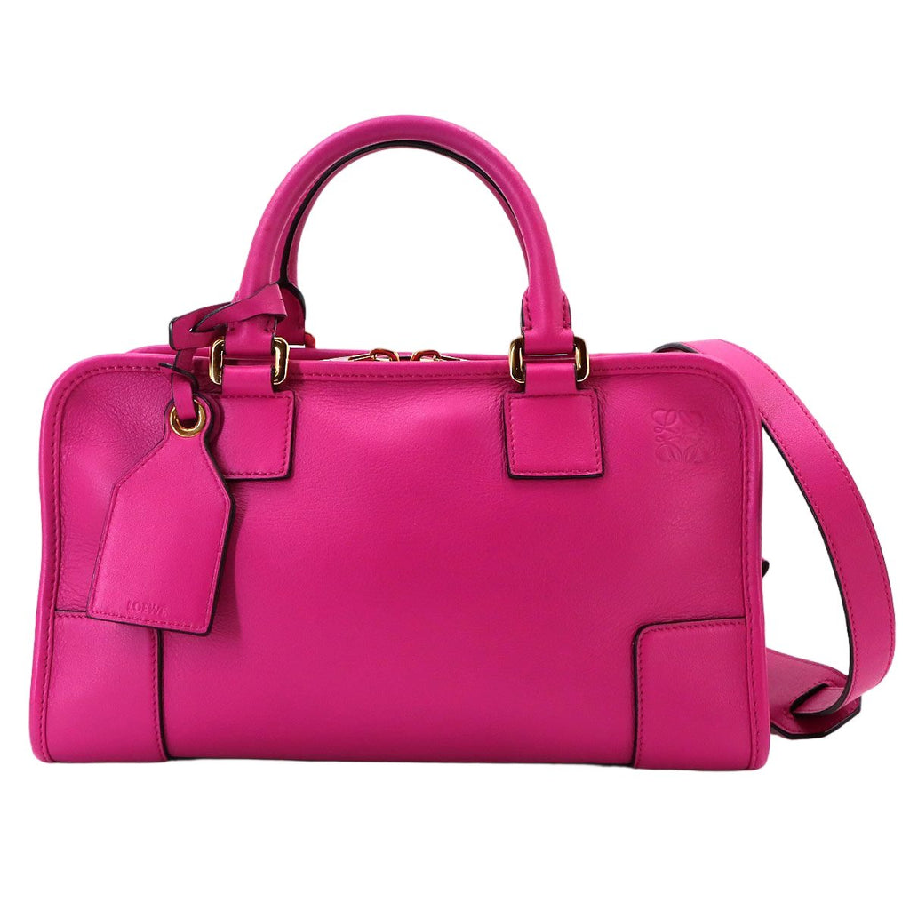 Loewe Amazona 28 2-Way Bag Leather Pink Gold