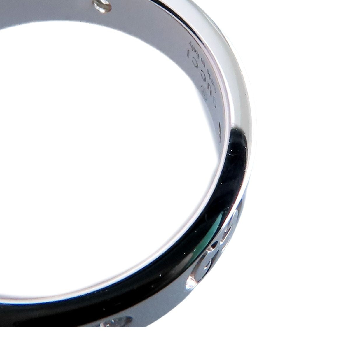 Gucci Icon Ring White Gold 18K Diamond GG — view 8