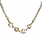 Chanel Necklace Accessories 40 cm GP Faux Pearl