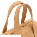 Chanel Wild Stitch Beige Gold Lambskin Boston Bag — view 4
