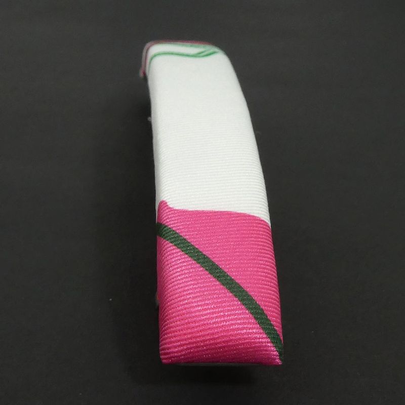 Hermes Cleopatra Pink and Green Barrette