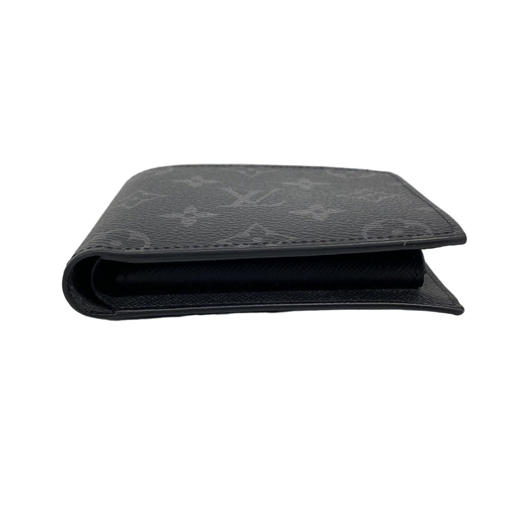Louis Vuitton Wallet Monogram Eclipse Portefeuille Marco NM Black — view 2