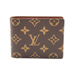 Louis Vuitton Portefeuille Multiple Monogram Leather Brown Bifold Wallet