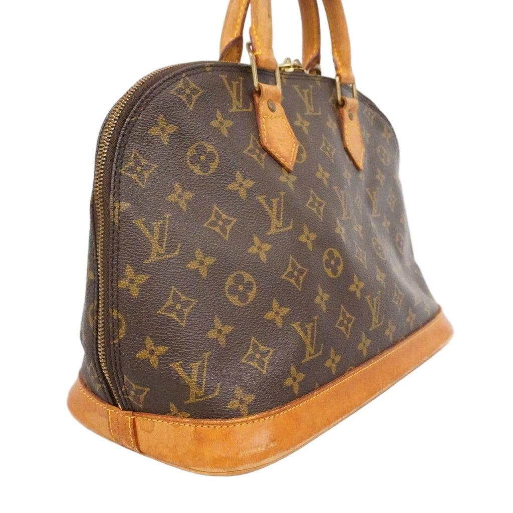 Louis Vuitton Handbag Monogram Alma Brown — view 2