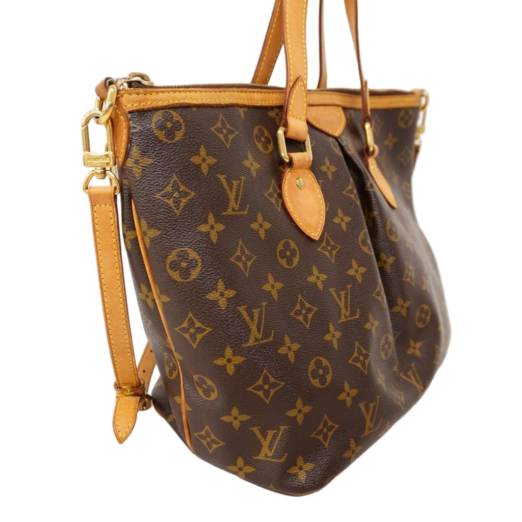 Louis Vuitton Handbag Monogram Palermo PM Brown 2-Way — view 2
