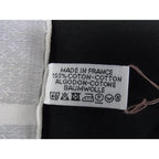 Hermes Gris Cles 100% Cotton Scarf Handkerchief Grey Fj3018 — view 6