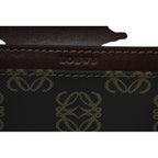 Loewe Card Case Coin Leather Anagram Brown — view 8
