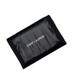 Saint Laurent Trifold Wallet Black