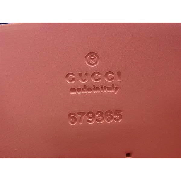 Gucci Childrens GG Pattern Rubber Tote Handbag Pinkish — view 9