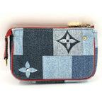 Louis Vuitton Micro Pochette Accessoire Pouch Monogram Denim Multicolor — view 2