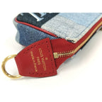 Louis Vuitton Micro Pochette Accessoire Pouch Monogram Denim Multicolor — view 4