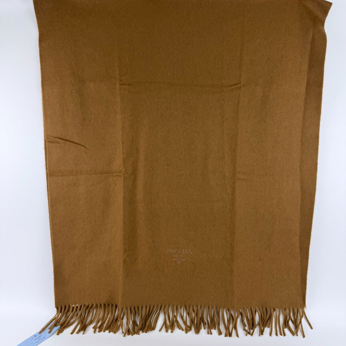 Prada Scarf Brown Cashmere Vintage — view 2
