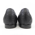 Louis Vuitton Embossed Monogram Nina Line Ballerina Flat Shoes — view 5