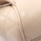 Dior Backpack Caro Small Macro Cannage Beige Leather — view 7