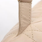 Dior Backpack Caro Small Macro Cannage Beige Leather — view 9