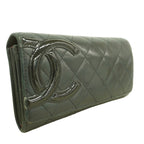 Chanel Wallet Cambon Lambskin Black Silver — view 2