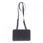 Christian Dior Bag Crossbody Leather Black Purse