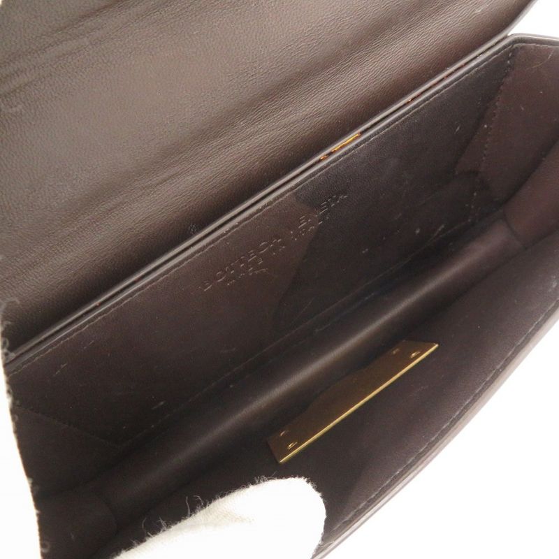 Bottega Veneta The Classic Leather Brown Shoulder Bag 1730 — view 6