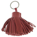 Hermes Carmen Key Charm Bag Ring Pink Leather Agneau Milo Silver
