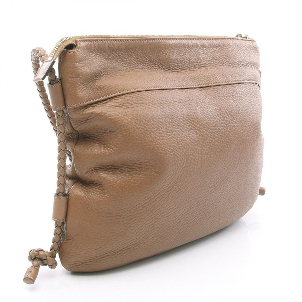 Gucci Shoulder Bag Interlocking Brown Leather — view 2