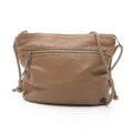 Gucci Shoulder Bag Interlocking Brown Leather