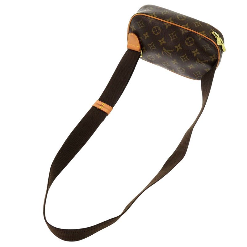 Louis Vuitton Pochette Gange Monogram Brown Body Bag 0574 — view 4
