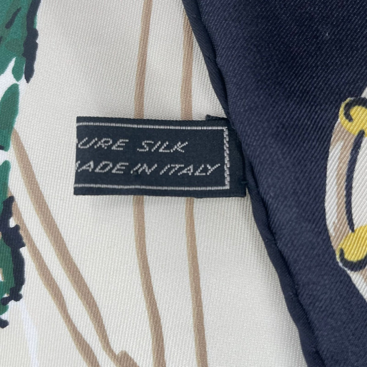 Celine Scarf Silk Snow Scenery Hotel Ski Carriage Multicolor — view 7