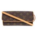 Louis Vuitton Pochette Twin PM Monogram Shoulder Bag 1047