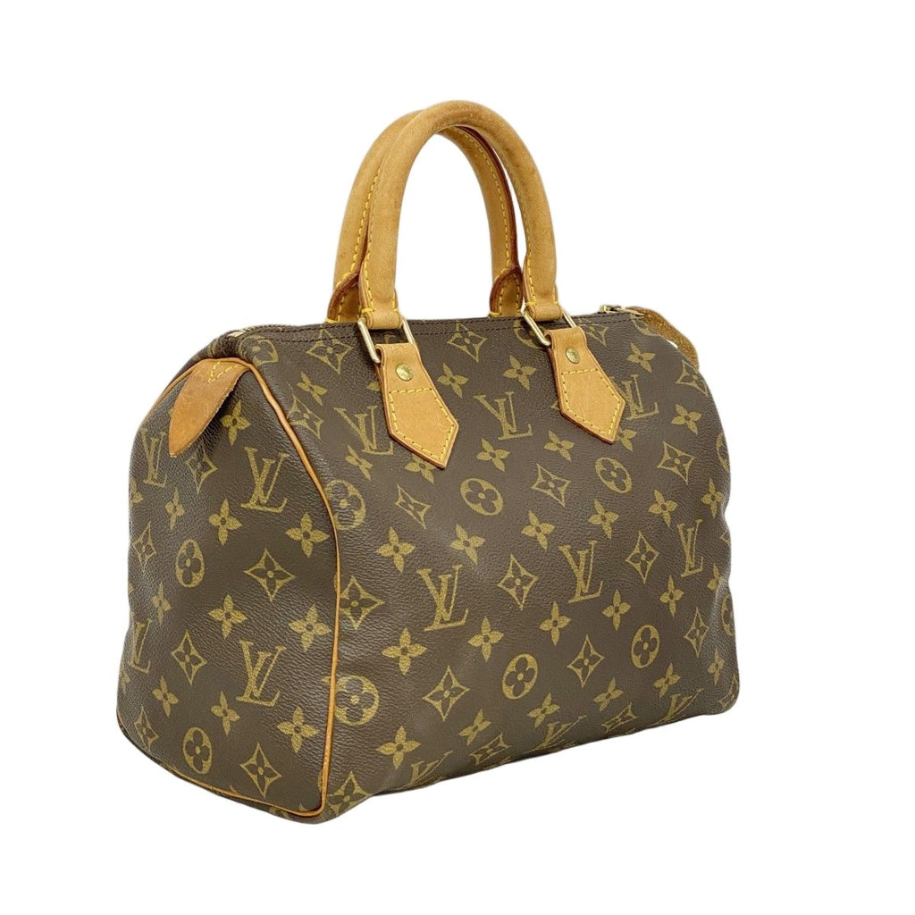 Louis Vuitton Handbag Monogram Speedy 25 Brown — view 2