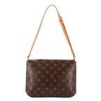 Louis Vuitton Musette Tango Brown Monogram Canvas Shoulder Bag — view 5