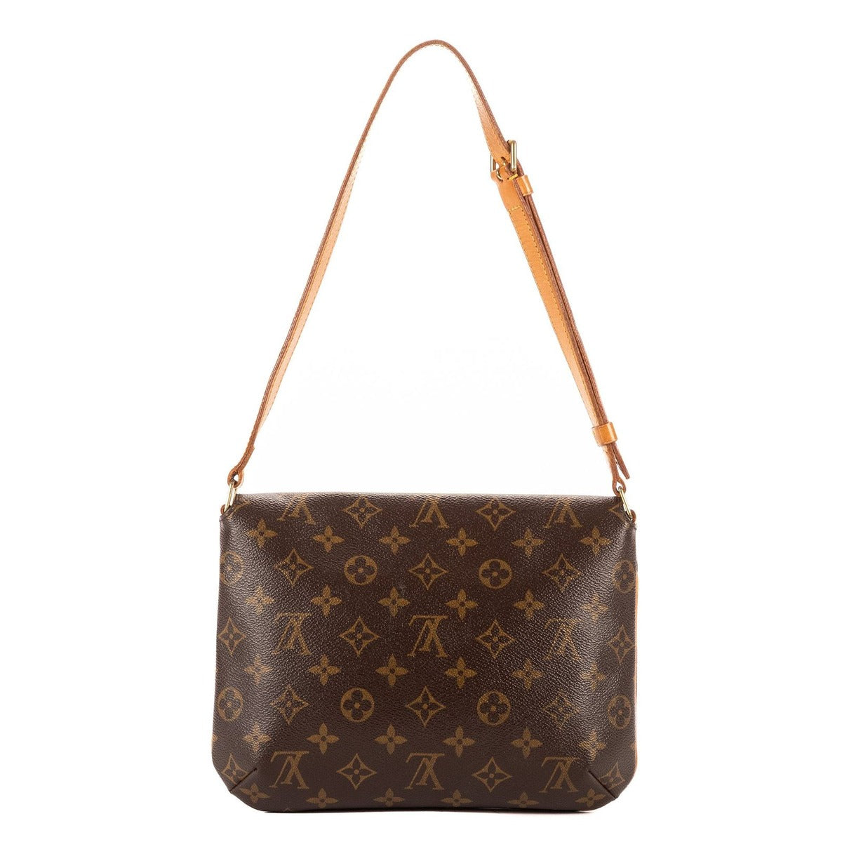 Louis Vuitton Musette Tango Brown Monogram Canvas Shoulder Bag — view 5