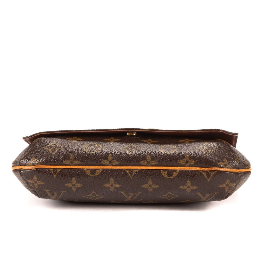 Louis Vuitton Musette Tango Brown Monogram Canvas Shoulder Bag — view 6