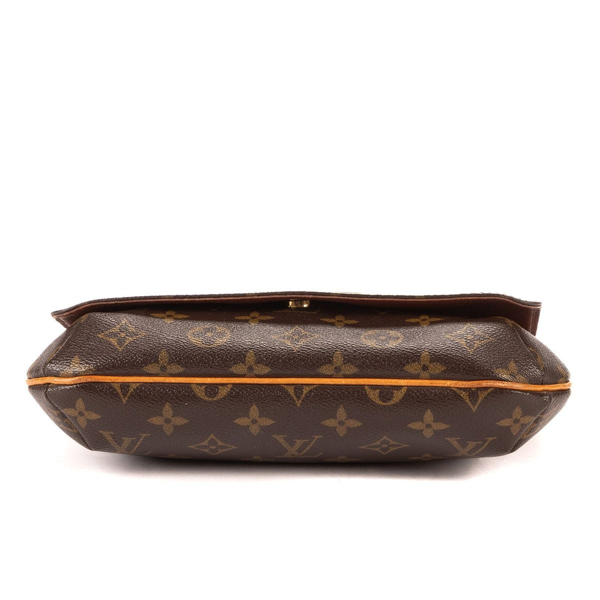 Louis Vuitton Musette Tango Brown Monogram Canvas Shoulder Bag — view 6