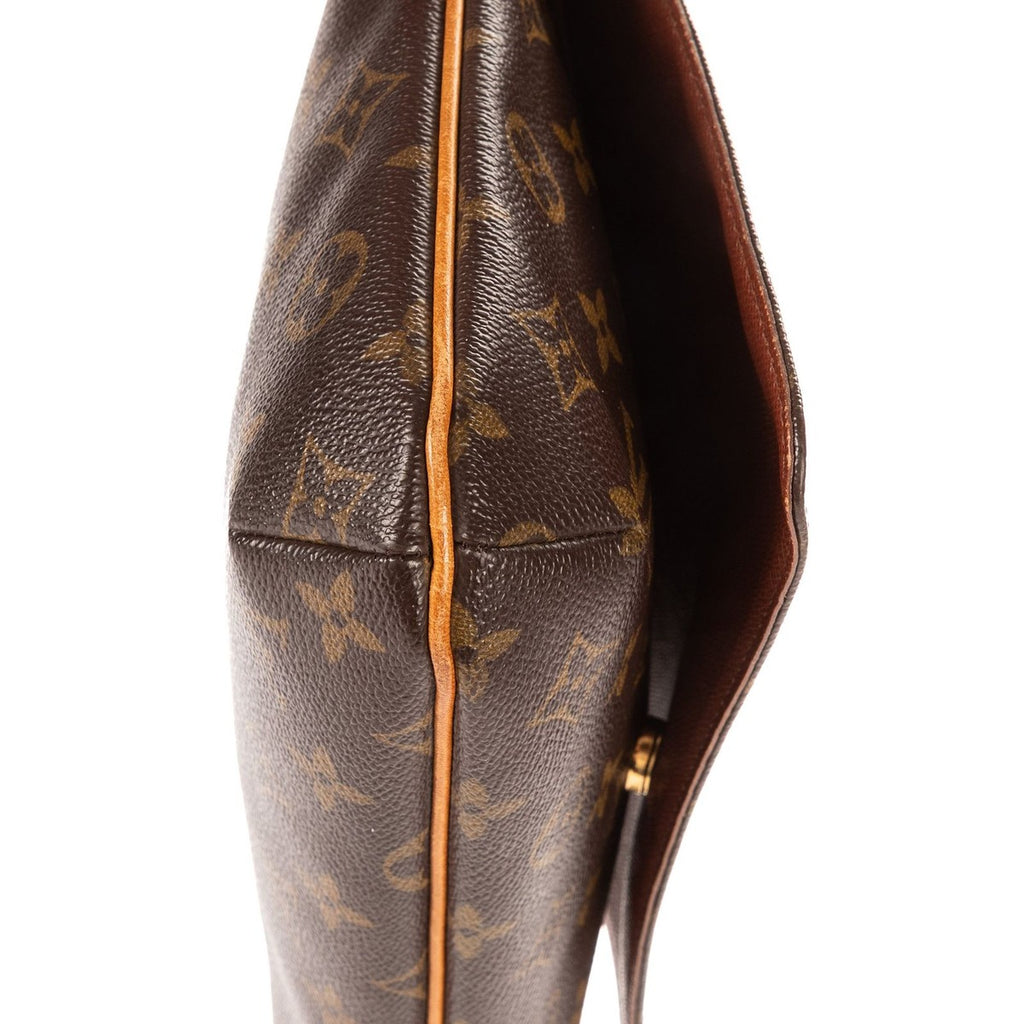Louis Vuitton Musette Tango Brown Monogram Canvas Shoulder Bag — view 7