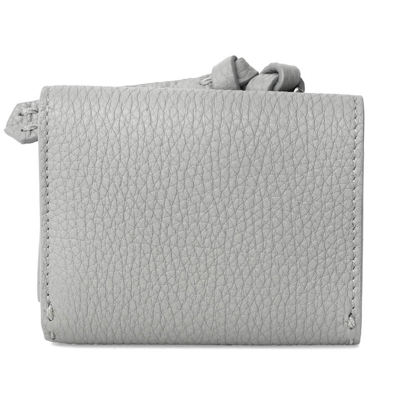 Fendi Trifold Wallet Beekaboo Gray — view 2