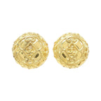 Chanel Vintage Earrings Gold