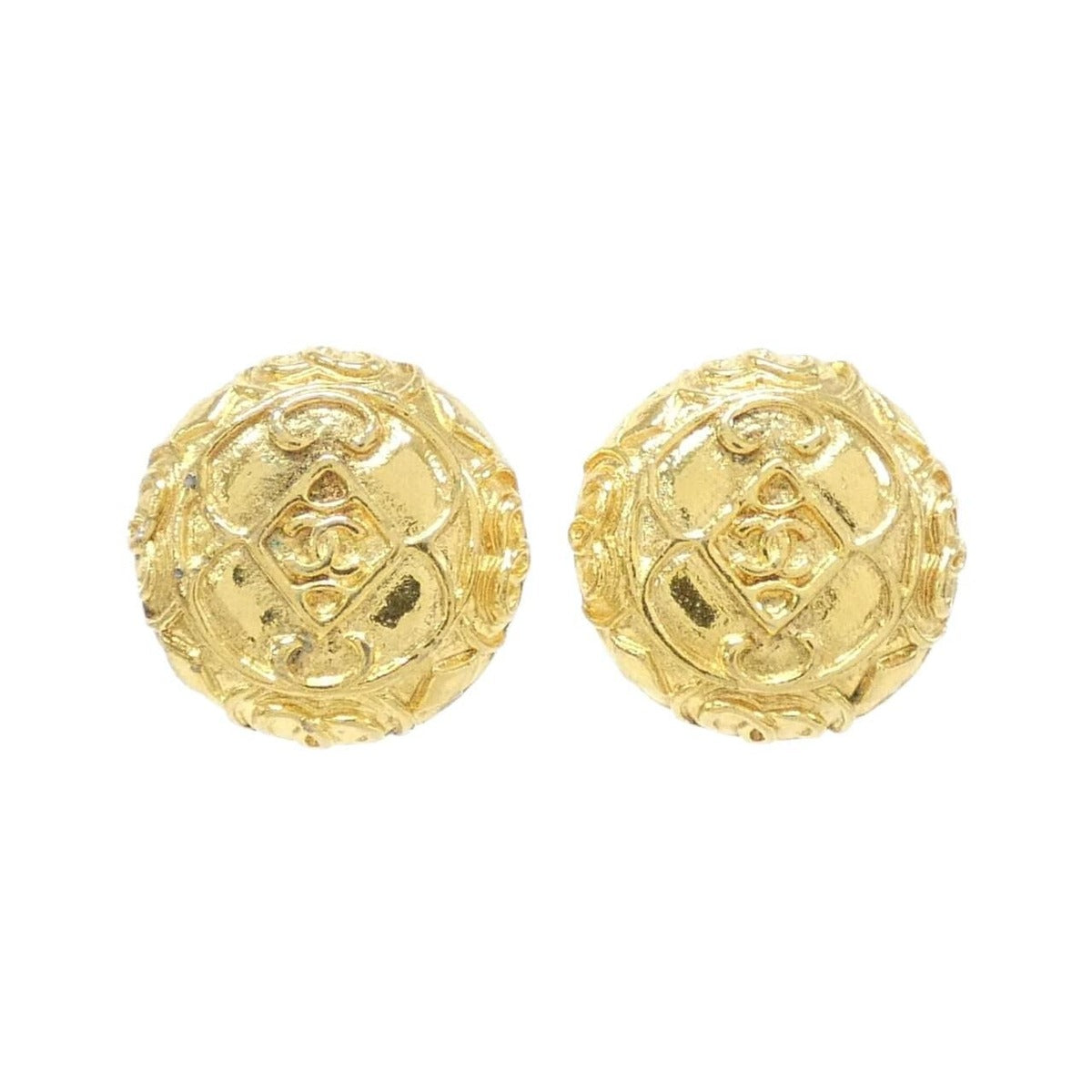 Chanel Vintage Earrings Gold