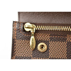 Louis Vuitton Wallet Chain Long Portefeuille Accordeion Damier — view 5
