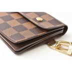 Louis Vuitton Wallet Chain Long Portefeuille Accordeion Damier — view 9